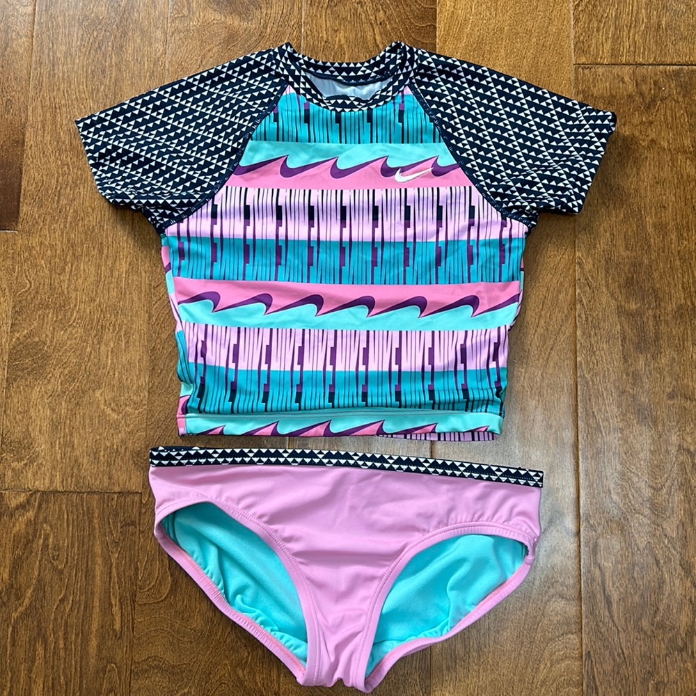 Nike girls swim suit
